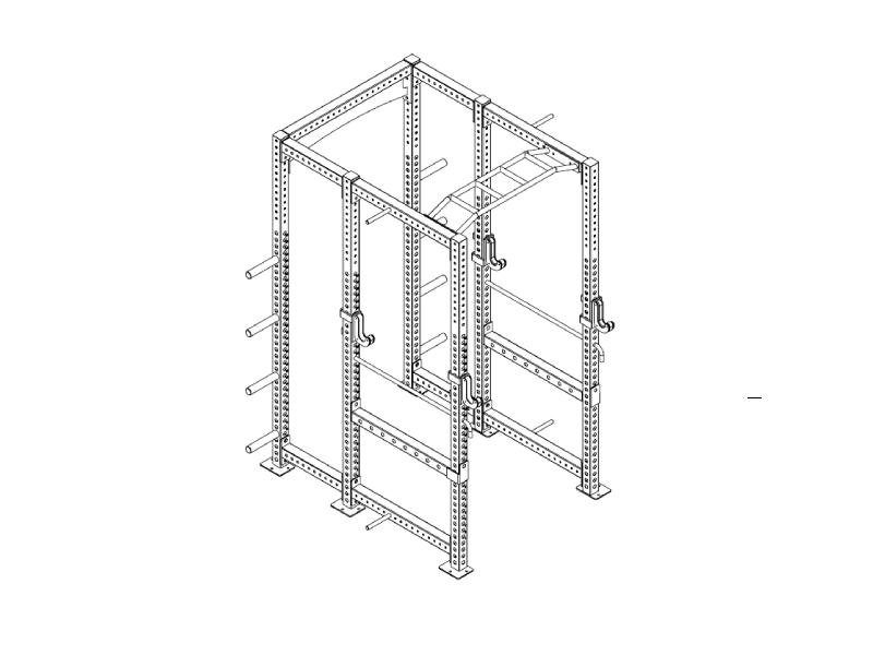 Crossfit Power Rack for Intense Workouts