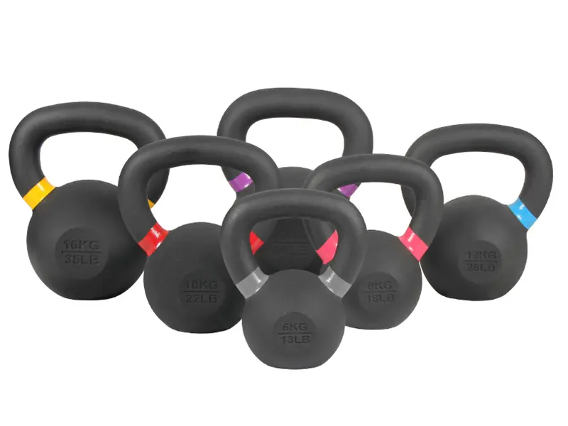 ‎Premium Cast Iron Kettlebells for Strength Training