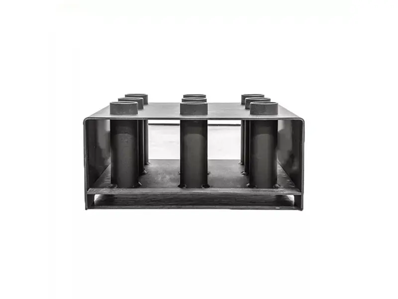 Vertical 9 Bar Holder Barbell Storage Rack