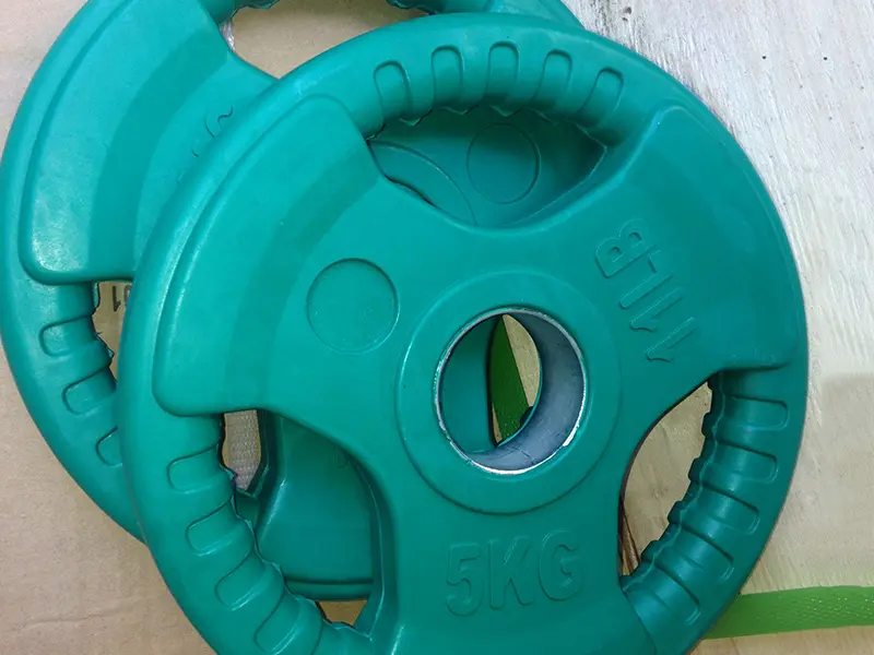 Tri-Grip Weight Plate Set For A Variety Of Workouts