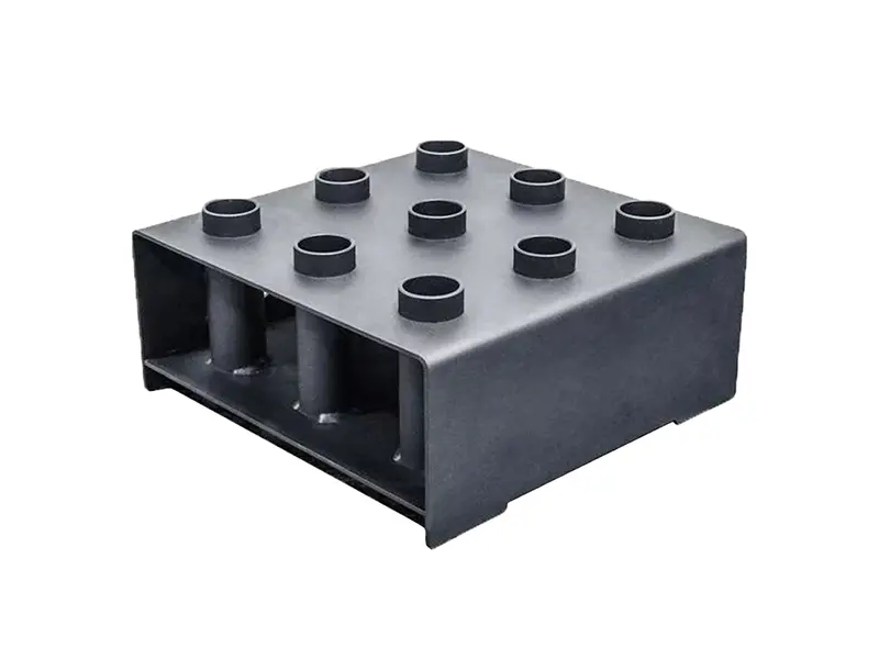 Vertical 9 Bar Holder Barbell Storage Rack