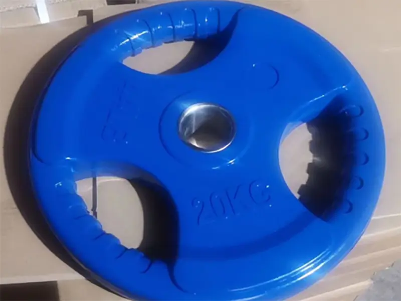 Tri-Grip Weight Plate Set For A Variety Of Workouts