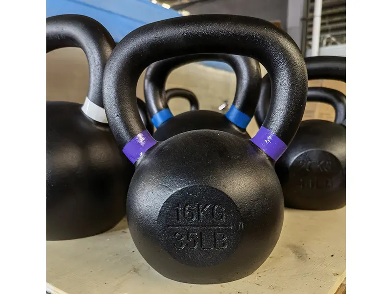 ‎Premium Cast Iron Kettlebells for Strength Training